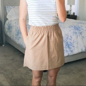 Jcrew paper bag skirt